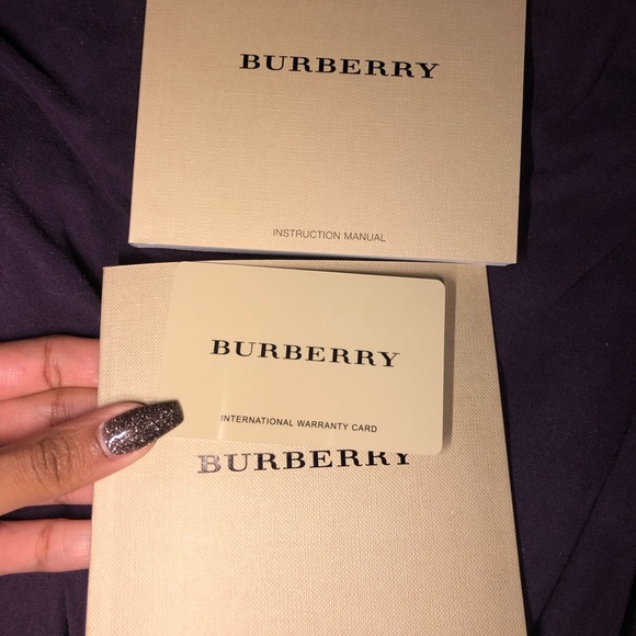 Burberry Unisex Canvas Strap Check Watch, Silver - Picture 3 of 7